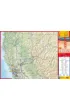 California road and tourist map 1:1 250 000 (ANG) laminat 2025