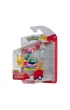 Figurka Bitewna 3Pak Machop, Pikachu, Alolan Muk, figurki