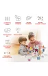 Zabawka edukacyjna G�odny Mi� Waga szalkowa Montessori - 36 m+ Top Bright