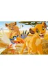 Puzzle drewniane 2x25 Kr�l Lew 112757 Educa