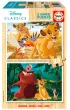 Puzzle drewniane 2x25 Kr�l Lew 112757 Educa