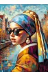 Puzzle 1000 el. Girl with a Pearl CherryPazzi