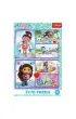 Puzzle 2x70 el. Baw si� z Gabby. Koci Domek Gabi Trefl