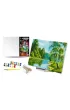 Qbee Malowanie po numerach - Brzozowa kraw�d� 40x50cm