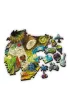 Puzzle drewniane 501 el. Kolorowe koktajle Trefl