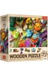 Puzzle drewniane 501 el. Kolorowe koktajle Trefl