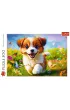 Puzzle 500 el. Weso�y piesek Trefl