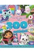 Pakiet: 300 naklejek. Koci Domek Gabi, Puzzle 4w1 - Przygody Gabi. Koci Domek Gabi (35+48+54+70 el.), Czarny Piotru� - Koci Domek Gabi, Gigantyczny notes z zadaniami. Koci Domek Gabi