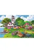Puzzle drewniane 501 el. Letnia przysta� Trefl