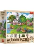 Puzzle drewniane 501 el. Letnia przysta� Trefl