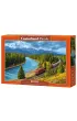 Puzzle 1000 el. Canadian Pacific Railway in Banff National Park CASTORLAND C-105564
