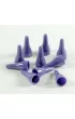 Pionki do gry plastik zwyk�e - fioletowe - 100 szt.