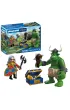 Playmobil Knights Troll ze skarbem rycerzy herbu Lew 72116