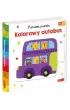 Kolorowy autobus. Akademia M�drego Dziecka. Pierwsze puzzle