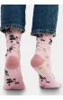 Skarpetki bawe�na organiczna pudle r�owe 36-41