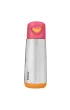 b.box Butelka termiczna z ustnikiem sportowym Strawberry Shake 500 ml