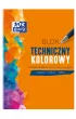 Oxford Blok techniczny A3 kolorowy 10 kartek