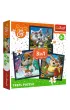 Puzzle 3w1 (20+36+50 el.) Poznaj urocze kociaki Trefl