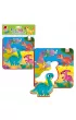 Puzzle piankowe magnetyczne Dinozaury Roter Kafer