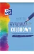 Oxford Blok rysunkowy A4 kolorowy 10 kartek
