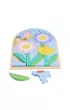 Fisher-Price. Drewniane puzzle kwiaty Mattel