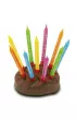 Amscan �wieczki Happy Birtday z podstawkami 10 szt.