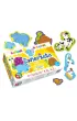 Puzzle Zwierz�ta du�e i ma�e S�onik Balonik Multigra