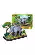 Puzzle 3D Zwierz�ta S�o� Dante