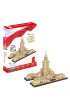 Puzzle 3D 144 el. Pa�ac Kultury i Nauki. Zestaw XL Cubic Fun