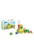 Playmobil JUNIOR: Traktor z siewnikiem 71773