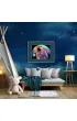 Diamond Dotz Haft diamentowy - Adults Flocked Neon Astronaut 35.5x45.7cm