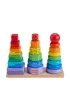 Fisher-Price. Drewniane piramidki Sorter kszta�t�w Mattel