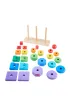 Fisher-Price. Drewniane piramidki Sorter kszta�t�w Mattel