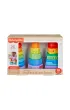 Fisher-Price. Drewniane piramidki Sorter kszta�t�w Mattel
