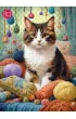 Puzzle 1000 el. Knitty Cat CherryPazzi