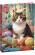 Puzzle 1000 el. Knitty Cat CherryPazzi