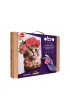 Sensory Art Okto Zestaw do modelowania i malowania 3D Kot w wianku z kwiat�w 30x40 cm