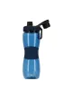 Bidon na wod� Strigo z gumowym uchwytem granatowy