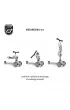 Highwaykick 1 2w1 Je�dzik i hulajnoga tr�jko�owa 1-5 lat Steel Scootandride