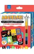 ANGIELSKI karty edukacyjne i kolorowanka z kredk� segmentow�. Ucz� si� i koloruj� 5+