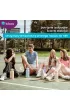 b.box Butelka termiczna ze sk�adanym ustnikiem – termos ze stali nierdzewnej Pink Paradise 1 l