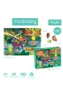 Puzzle sensoryczne z elementami zapachowymi Owocowa d�ungla 60 el. 4+ Mudpuppy