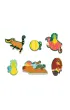 Puzzle sensoryczne z elementami zapachowymi Owocowa d�ungla 60 el. 4+ Mudpuppy