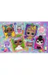 Puzzle 70 el. glitter Kolorowe laleczki L.O.L Trefl