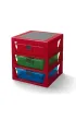Rega� LEGO z szufladami Czerwony