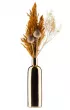 HowHomely Elegancki wazon Laura Gold 27 cm zoty