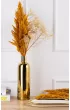 HowHomely Elegancki wazon Laura Gold 27 cm zoty