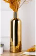 HowHomely Elegancki wazon Laura Gold 27 cm zoty