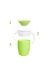 Kubek treningowy z uchwytami Munchkin Miracle 360&deg; 207ml zielony