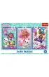 Puzzle 3x80 el. Kolorowe dni Gabby. Koci Domek Gabi Trefl